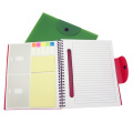 Custom Spiral Address Notebook with PP Cover for Business Gift (PPN220)